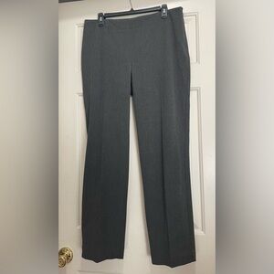Women’s Talbots Gray Heritage Fit Straight Leg Dress Pants size 12